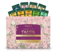 VAHDAM, Edition Limitee - Coffret de 9 Thes differents | Tea Gifts for Him & Her | Set de 9 Thes varies