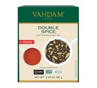 VAHDAM, Thé Masala Chai Double Épicé (50 Tasses) FORT & SPICY, 100% D'Ingrédients Naturels | Mélange De Thé Noir, Cardamome, Cannelle, Clou De Girofle Et Poivre Noir | 100gm