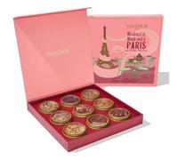 VAHDAM, Weekend in Paris - Coffret, 9 Thes | Sans Gluten | Tea Gifts for Him & Her | 9 Thes Chai et Noirs