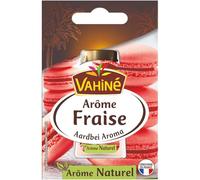 VAHINE - Arôme Intense Fraise pour Desserts Gourmands, Saveur Fruitée et Naturelle (Flacon 20ml) - Le lot de 4