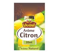 VAHINE - Arôme Naturel Citron Intense, Parfait pour Sublimer Vos Recettes Maison (Flacon 20ml) - Le lot de 4