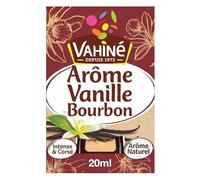 VAHINE - Arôme Vanille Liquide Intense pour Desserts Gourmands, Flacon Pratique 20 ml - Lot de 4 - vendu par Lot