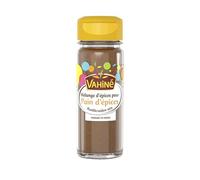 VAHINE - Assaisonnement Saveur Traditionnelle Pour Pain D’Épices, Arômes Chaleureux, Flacon 40g - Lot De 4