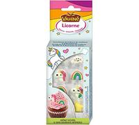 VAHINE | Assortiment De 8 Décors De Confiserie Licorne 8G | Lot De (2) | livraison offerte