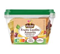 VAHINE - Assortiment de Fruits Confits Gourmands, Texture Fondante et Saveurs Authentiques (Boîte 150g) - Lot de 3 - vendu par Lot