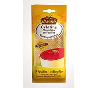 VAHINE | Blister De Gélatine 9 Feuilles 17G | Lot De (3) | livraison offerte