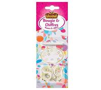 VAHINÉ - Bougies Et Chiffres Anniversaire - Lot De 3 - Livraison Gratuite