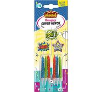 VAHINE - Bougies Super Héros 28 g (15 bougies)