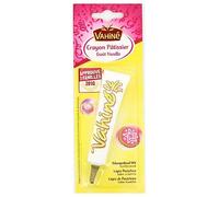 VAHINE - Crayon Pâtissier Saveur Vanille Gourmande, Texture Fondante pour Décorer Facilement, 25 g - Lot De 4