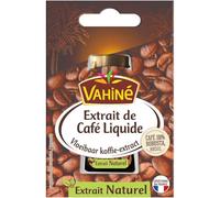 VAHINÉ - Extrait De Café Liquide, Saveur Intense Pour Pâtisserie Et Boissons, 20ml - Lot De 4