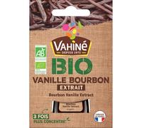 Vahine Extrait naturel de vanille Bourbon Bio 20 ml x 12