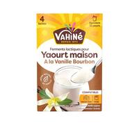 VAHINE Ferments lactiques pour yaourt maison à la vanille Bourbon - 20 g