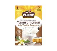 VAHINÉ FERMENTS LACTIQUES POUR YAOURT MAISON À LA VANILLE BOURBON (4 X 5G)
