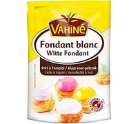 Vahiné Fondant Blanc - 125g de Douceur pour Pâtisseries Délicates | Idéal pour Glaçage et Décor | Epicerie sucrée de Qualité - Le Lot De 3