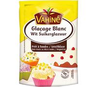 VAHINÉ - Glaçage Blanc Pour Pâtisseries, Facile À Utiliser, 120g - Lot De 4