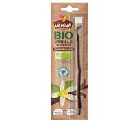VAHINE Gousse de Vanille Bourbon Madagascar Bio - 1 gousse de 3 g - Cueillie et sélectionnée à la main - Aide à la pâtisserie - Format pratique - Lot de 3