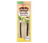 VAHINE - Gousse de Vanille Bourbon | Saveur gourmande et onctueuse | Idéale pour vos pâtisseries | les 2 gousses - | LOT DE 3