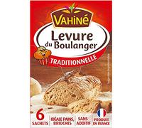VAHINE | Levure Du Boulanger Traditionnelle 48G | Lot De (3) | livraison offerte