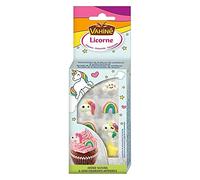 Vahiné Licorne Assortiment de 8 Décors de Confiserie 8g (lot de