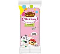 VAHINE - Pâte à sucre colorée pour décorer vos gâteaux - 250g - Facile à utiliser et à modeler - Idéale pour une touche originale et personnalisée à vos créations cul - Lot De 3 - Vendu Par Lot