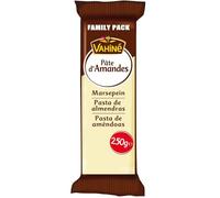 VAHINE - Pâte D’amandes Onctueuse Pour Desserts Gourmands, Décorations Sucrées, 250 g - Lot De 3