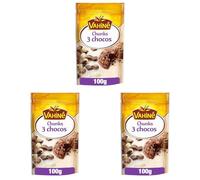 VAHINE - Pépites Chunks 3 Chocolat 100 g (Lot de 3)