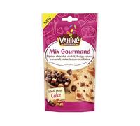 VAHINE - Pépites de Chocolat au Lait et Fudge Caramel aux Noisettes - Croquant et Fondant - le sachet de 100g - Le Lot De 4