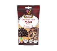 VAHINE - Pépites de Chocolat Noir Maxi | Savoureux et onctueux pour vos pâtisseries | Idéal en cuisine | le sachet de 100g | LOT DE 4