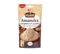 VAHINE - Poudre d’Amandes Brutes, Texture Fine et Goût Naturel pour Pâtisseries et Desserts (100 g) - Le lot de 3