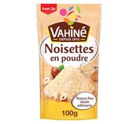 VAHINE - Poudre Fine de Noisettes, Arôme Intense et Texture Onctueuse pour Vos Recettes (100 g) - Le Lot De 3