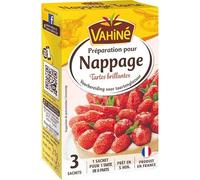 Vahiné Préparation pour Nappage Tartes Brillantes par 3 Sachets de 7g (lot de 5 soit 15 sachets)