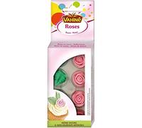 VAHINE | Roses Et Feuilles En Sucre 20G | Lot De (3) | livraison offerte