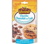 VAHINÉ SACHET CHUNKS CHOCOLAT AU LAIT 100G, VAHINE, LOT DE 4