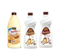 Vahiné Sauce Sweeties : 1 Café - 1 Caramel au lait - 1 chocolat - (3x1Kg)