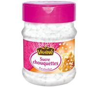 VAHINÉ - Sucre Chouquette, Granulé Spécial Chouquettes, 120G - Lot De 3