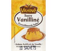 Vahiné Sucre Vanilliné Arôme Artificiel de Vanille par 10 Sachets de 7,5g (lot de 5 soit 50 sache