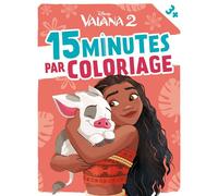 VAIANA 2 - 15 Minutes par coloriage (3+) - Disney - Collectif - Hachette Disney - broché - Document jeunesse