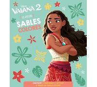 Vaiana 2 - Les Ateliers - Avec 5 Tableaux, 1 Stylet Et 3 Tubes De Sable Coloré