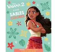 Vaiana 2 - Les Ateliers - Avec 5 Tableaux, 1 Stylet Et 3 Tubes De Sable Coloré