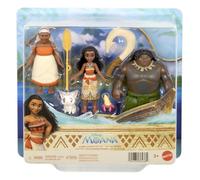 Vaiana Action Figure 3-pack Ensemble de Personnages 9 Cm Mattel