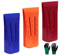 VAIAV Coins D'Abattage D'Arbres 3 Pcs Coin pour Fendre Le Bois Cales d'abattage en Plastique pour Enregistrement Falling de Coupe Fendre Tronçonneuse