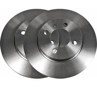 VAICO 2X Disque De Frein Plein Avant Compatible Pour BMW Série 3 Cabriolet E30
