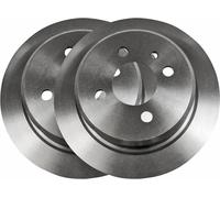 2x VAICO V20-40019 Disque de frein Arrière pour BMW 3 Limousine (E30) 258mm
