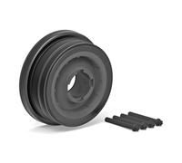 VAICO Jeu de poulies (vilebrequin) V20-2808 | Compatible avec: BMW 3, 3, 3 Cabriolet, 3 Cabriolet, 3 Coupe, 3 Coupe, 3 Touring, 3 Touring, 5, 5 Touring, 6, 6 Cabriolet, 7