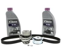 VAICO V10-50106 Pompe à eau + kit de courroie de distribution (06B121011Qkit1)