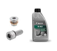 VAICO V10-6603 Jeu pièces accoupl. lamelles vidange huile (transm. int.) avec vis de vidange d'huile sans filtre avec quantité d'huile pour vidange d'huile standard sans tamis Arrière 0,85L jaune