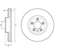 VAICO V10-80001 Disque de frein