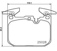 VAICO V20-3129 Plaquettes de frein