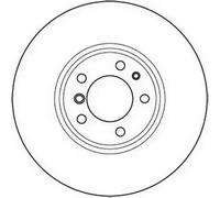 VAICO V20-80107 Disque de frein (34111165072)