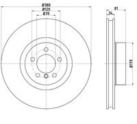 VAICO disque de frein qualité d'origine VAICO